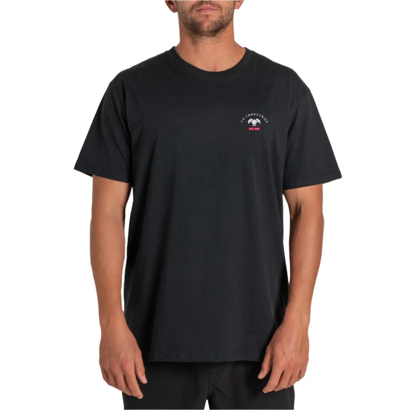 JS INDUSTRIES KIRRA EAGLE TEE - BLACK