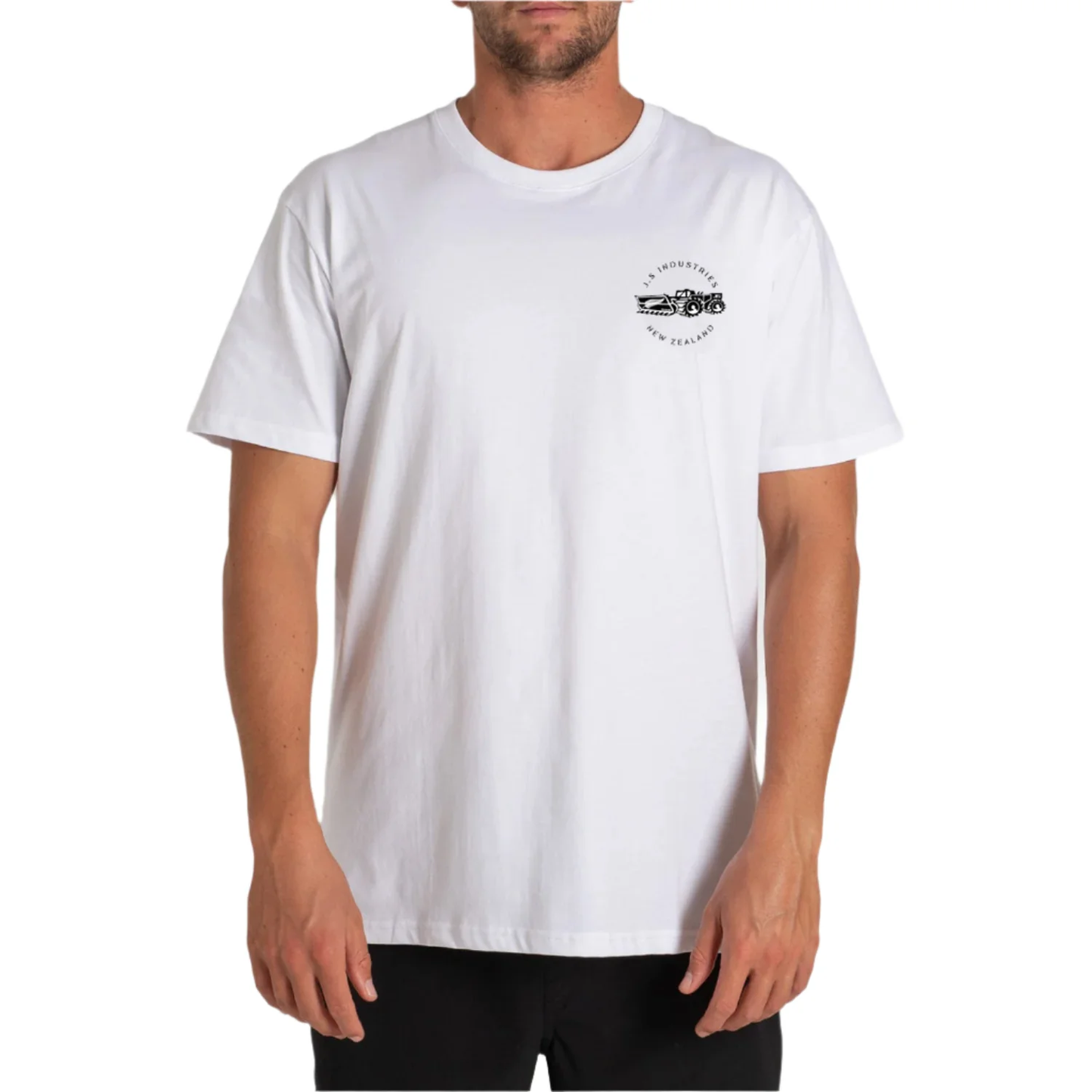 JS INDUSTRIES LOCAL NZ TEE - WHITE