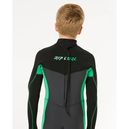 RIP CURL KIDS DAWN PATROL 4/3MM BZ - NEON GREEN