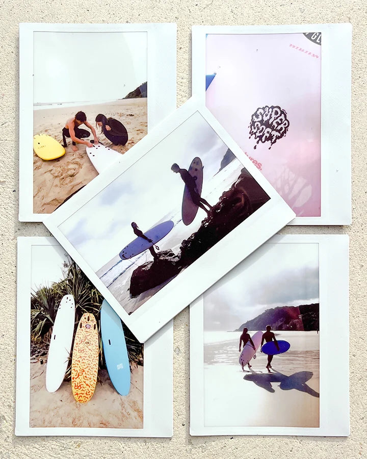 MICK FANNING X LAURA ENEVER SUGAR GLIDER 8'6" SUPERSOFT FUTURES 87L - ISLAND PARADISE