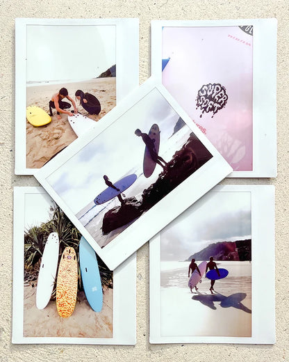 MICK FANNING X LAURA ENEVER SUGAR GLIDER 8'6" SUPERSOFT FUTURES 87L - ISLAND PARADISE