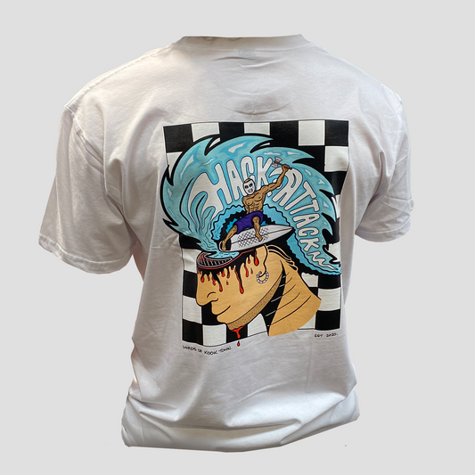 LORDS OF KOOKTOWN HACKATTACK TEE - WHITE