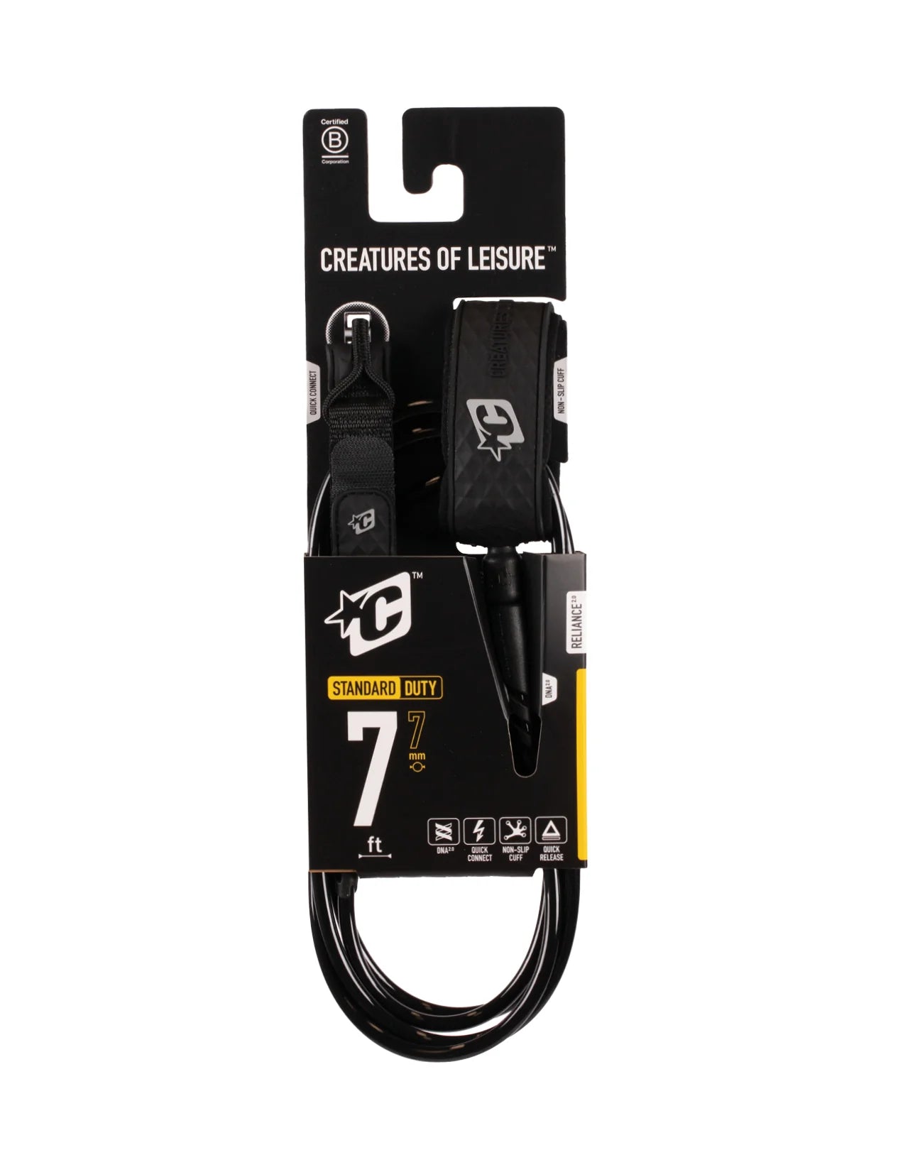 CREATURES RELIANCE 2.0 STANDARD DUTY 7'0" LEASH