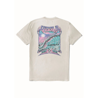 VISSLA DRAIN PIPES COSMIC WASH SHORT SLEEVE TEE - DUNE