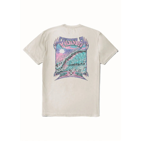 VISSLA DRAIN PIPES COSMIC WASH SHORT SLEEVE TEE - DUNE