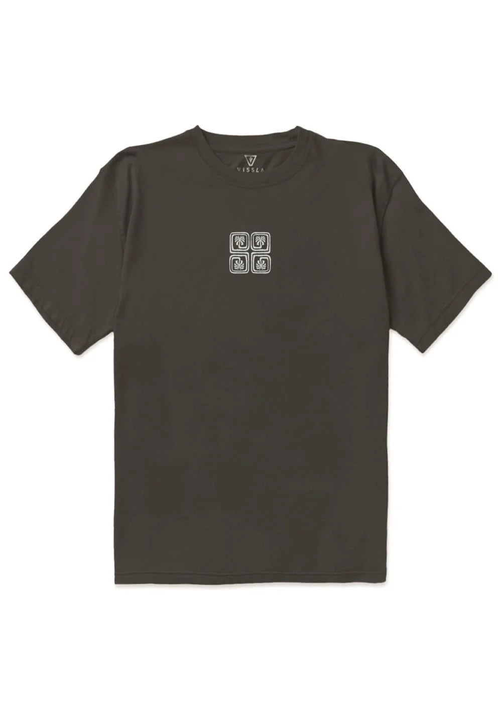 VISSLA LOST COAST SWELL VINTAGE TEE - PHANTOM