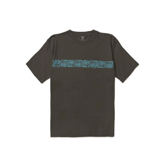 VISSLA LOST COAST ORGANIC BLEND SS TEE - PHANTOM