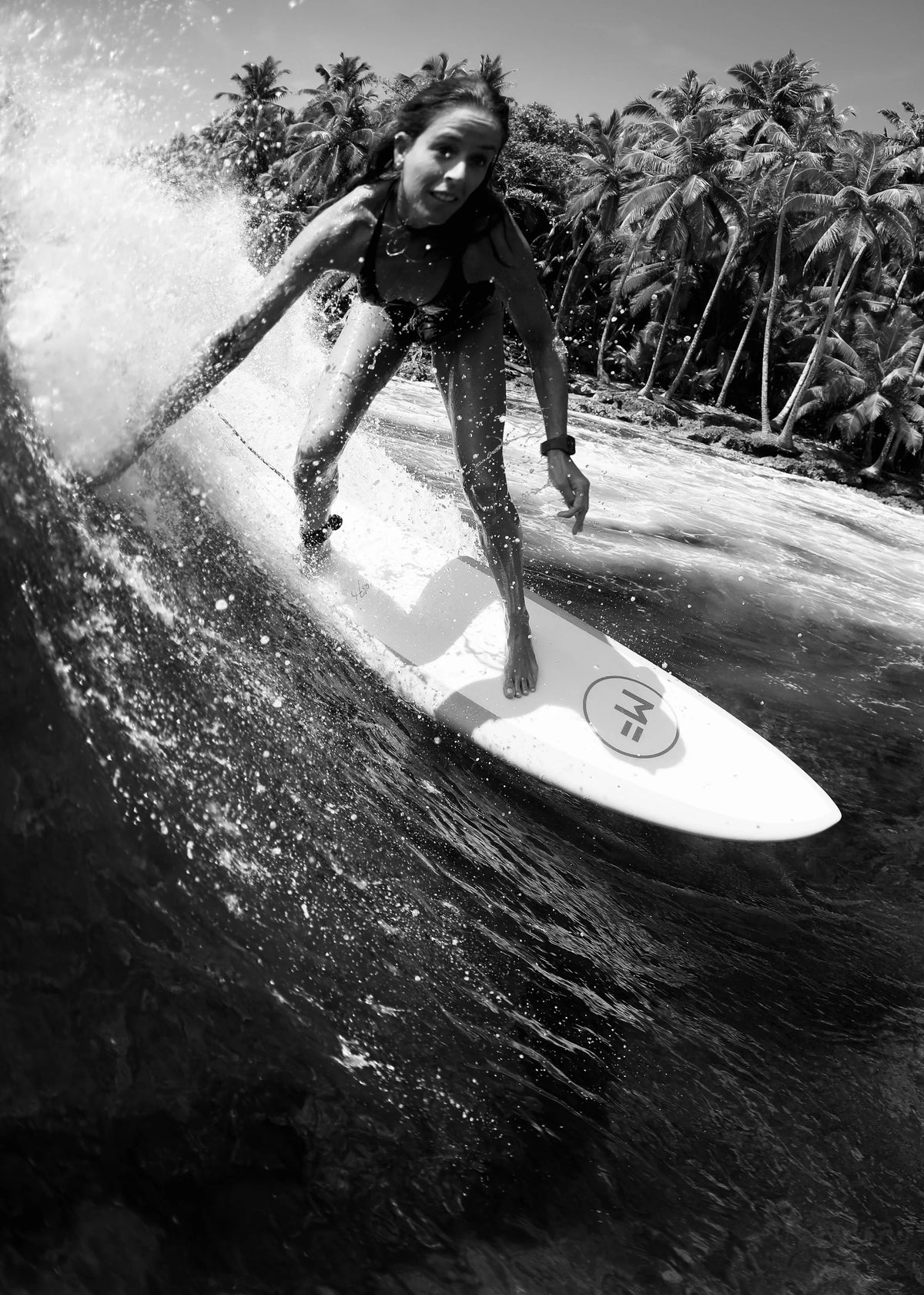 MICK FANNING EVENFLOW 6'0" EPOXY-LAM FCS II 36.85L - WHITE