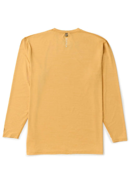 VISSLA TWISTED ECO LS SUN SHIRT - GOLDEN HEATHER