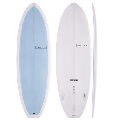 MODERN HIGHLINE 2.0 6'6" PU FCS II 51L - SKY BLUE/WHITE