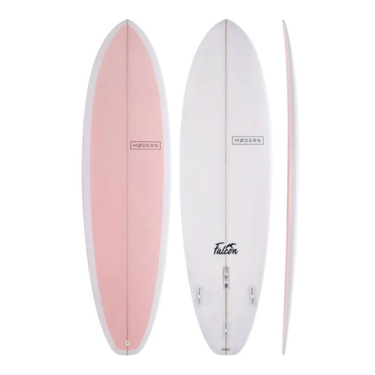MODERN FALCON 7'6" PU CANDY PINK FCS II 53L