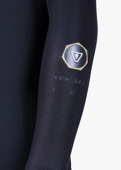 VISSLA MENS NEW SEAS 3/2MM U ZIP 2026 - BLACK