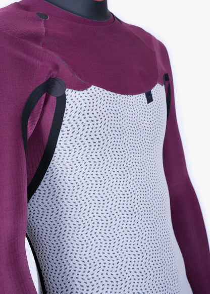 VISSLA MENS NEW SEAS 4/3MM U ZIP FULL 2026 - BLACK