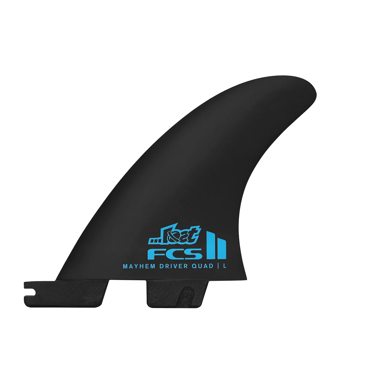 FCS II MAYHEM DRIVER PC CARBON QUAD REAR L - BLUE