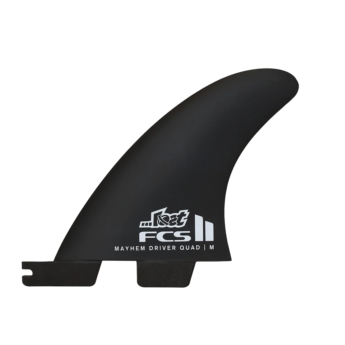 FCS II MAYHEM DRIVER PC CARBON QUAD REAR M - WHITE