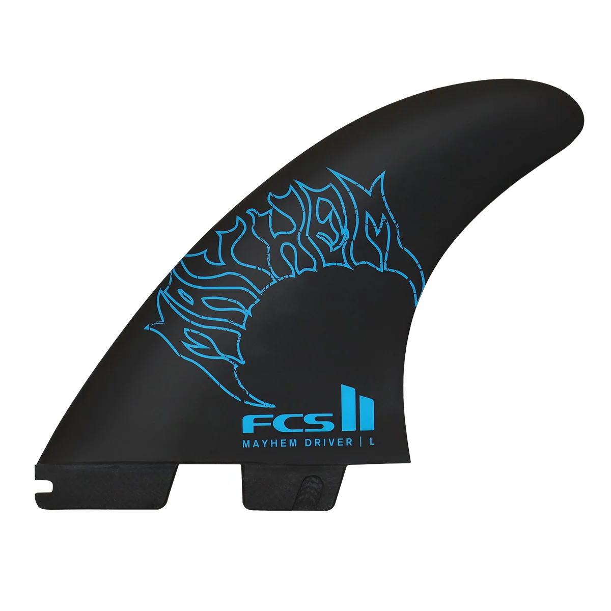 FCS II MAYHEM DRIVER PC CARBON TRI L - BLUE