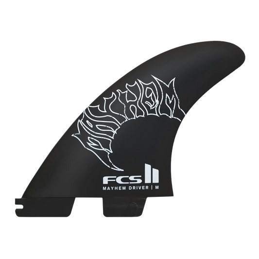 FCS II MAYHEM DRIVER PC CARBON TRI M - WHITE