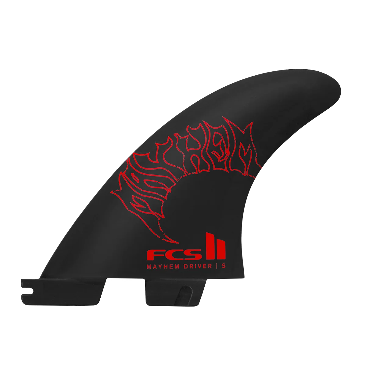 FCS II MAYHEM DRIVER PC CARBON TRI S - RED