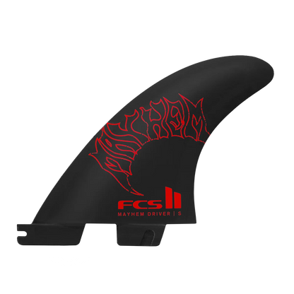 FCS II MAYHEM DRIVER PC CARBON TRI S - RED