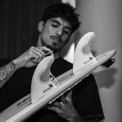 FCS II GABRIEL MEDINA PC AIRCORE TRI M/L/XL - BLACK/WHITE