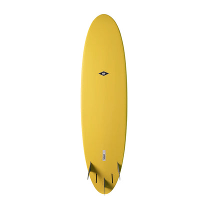 NSP FUNBOARD 7'2" ELEMENTS FUTURES 49L - YELLOW