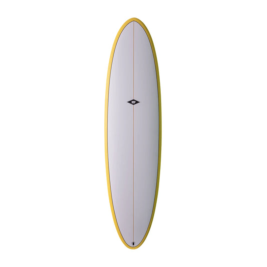 NSP FUNBOARD 7'2" ELEMENTS FUTURES 49L - YELLOW