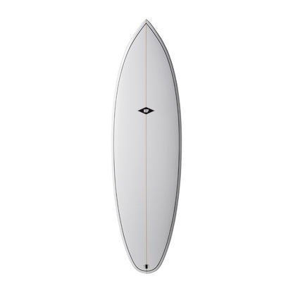 NSP TINDER D8 6'6" ELEMENTS FUTURES 42.2L - WHITE