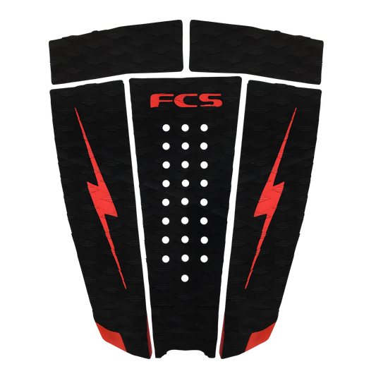 FCS NATHAN FLORENCE GRIP/TRACTION - RED BOLT