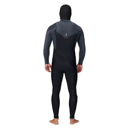 O'NEILL HYPER FIRE NO SLEEVE 1MM HOODED VEST - BLACK