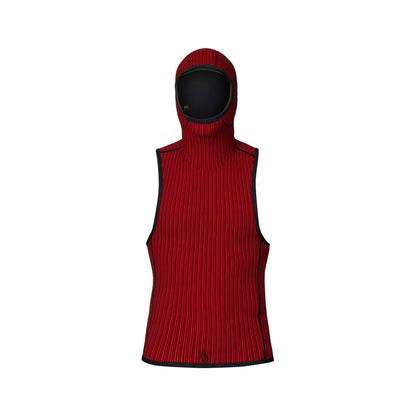 O'NEILL HYPER FIRE NO SLEEVE 1MM HOODED VEST - BLACK