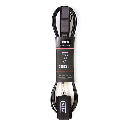 O&E SUNSET MOULDED LEASH 7'0"