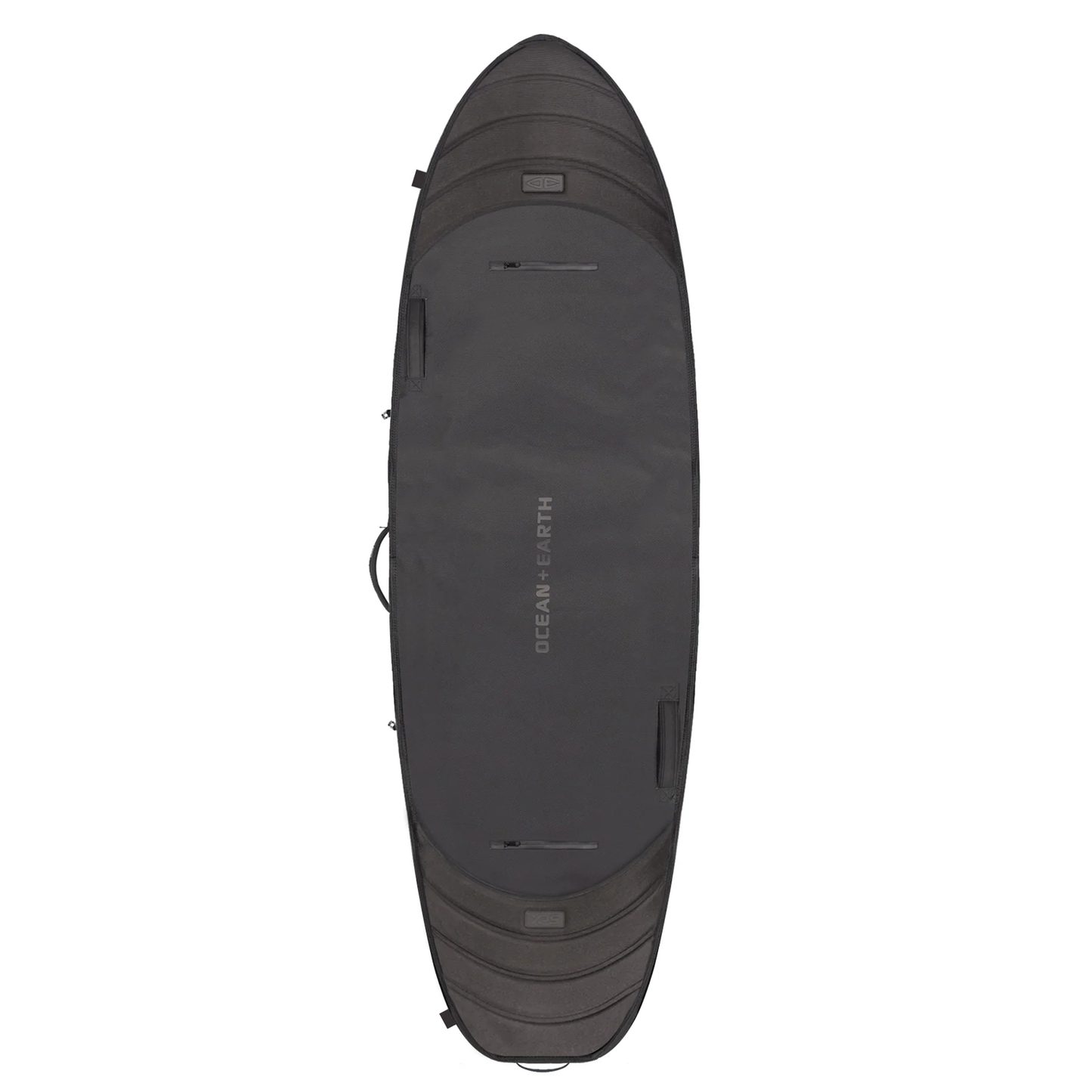 O&E APEX FISH/SHORTBOARD 3 BOARD TRAVEL COVER - BLACK
