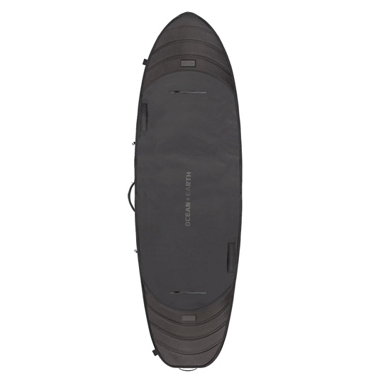 O&E APEX FISH/SHORTBOARD 3 BOARD TRAVEL COVER - BLACK