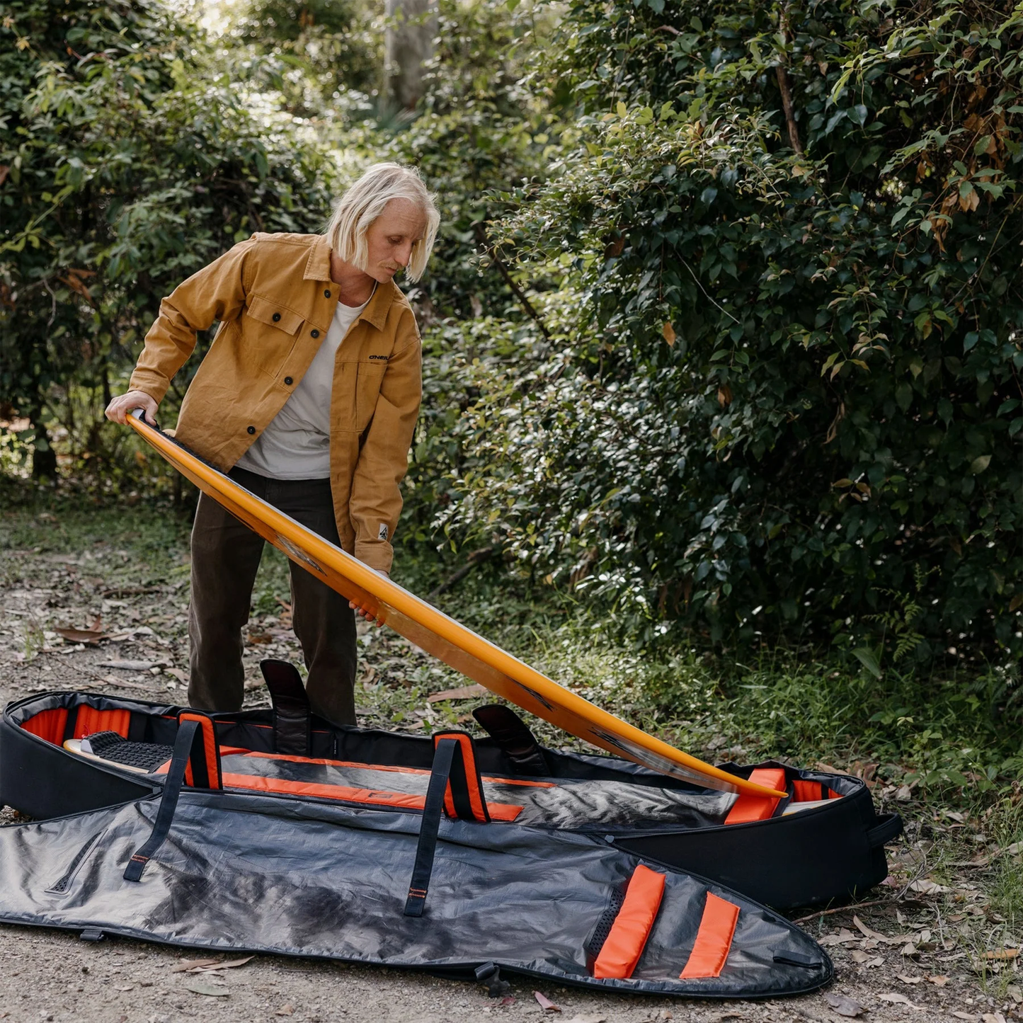 O&E APEX FISH/SHORTBOARD 3 BOARD TRAVEL COVER - BLACK