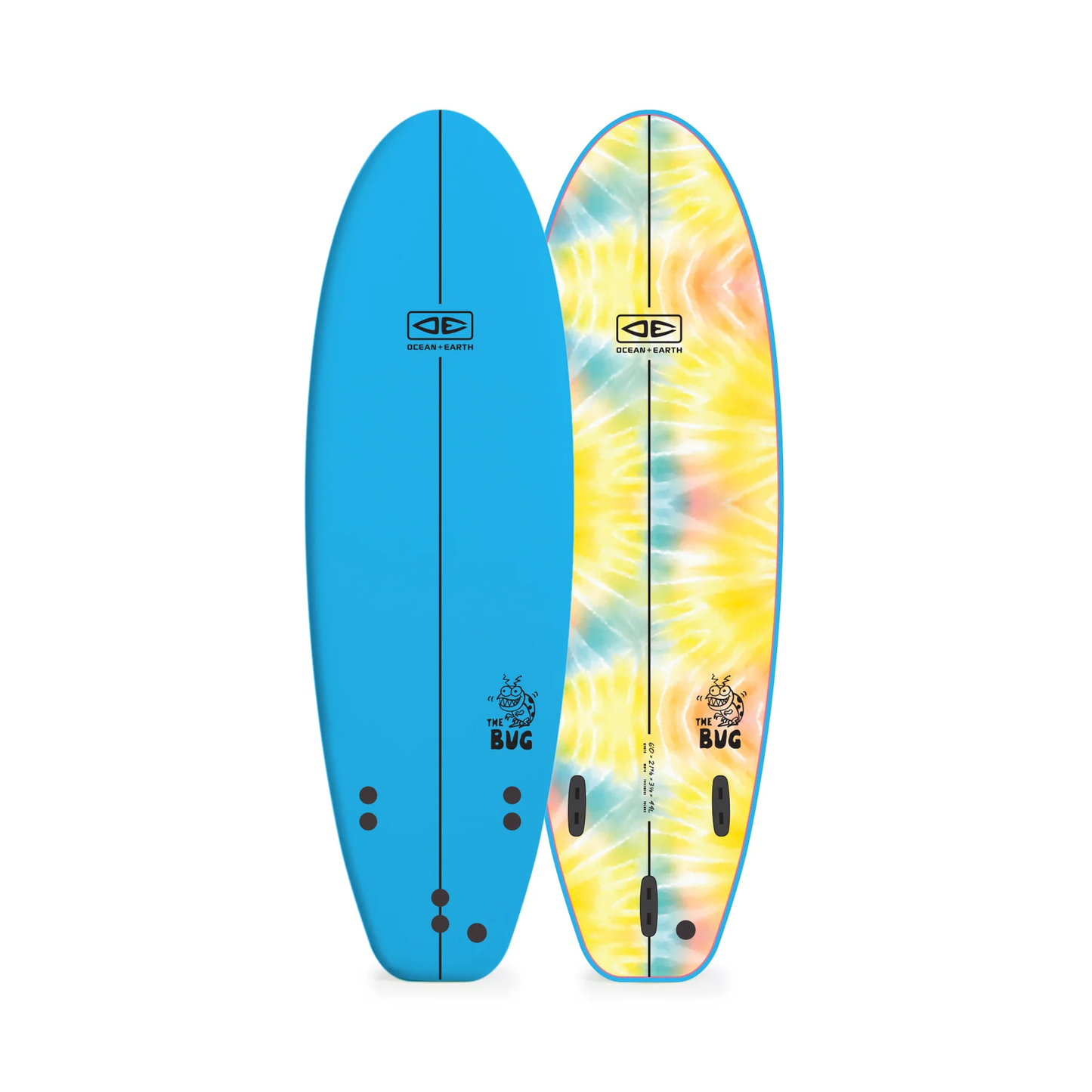 O&E BUG SOFTBOARD 6'0 44L