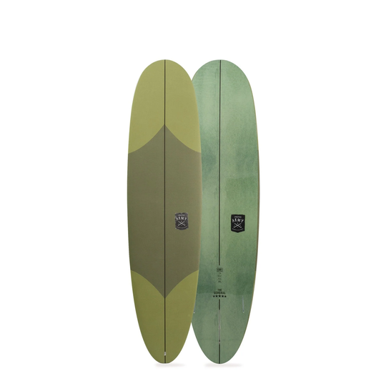 O&E CREATIVE ARMY THE GENERAL 7'6" EPOXY-SOFT 52L - OLIVE
