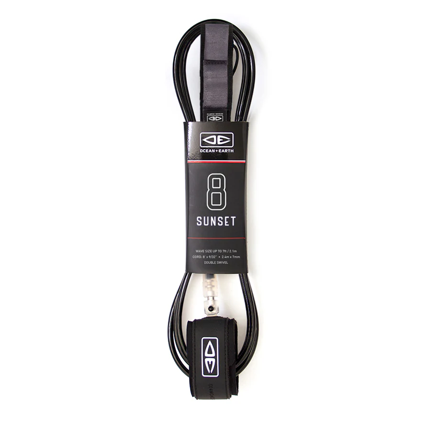 O&E SUNSET MOULDED LEASH 8'0"