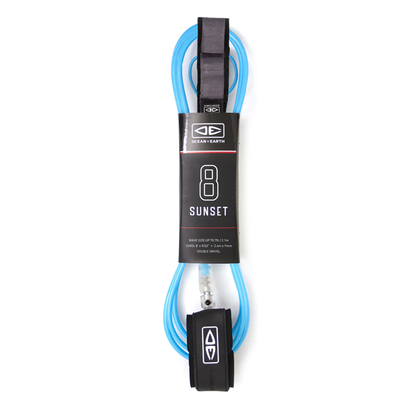 O&E SUNSET MOULDED LEASH 8'0"