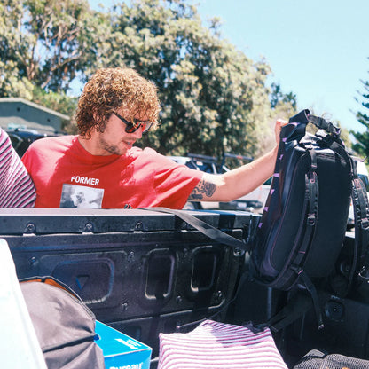 RAGE WET DRY BACKPACK - BLACK