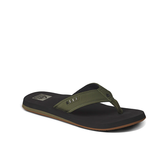 REEF MENS LAYBACK JANDAL/SANDAL - OLIVE