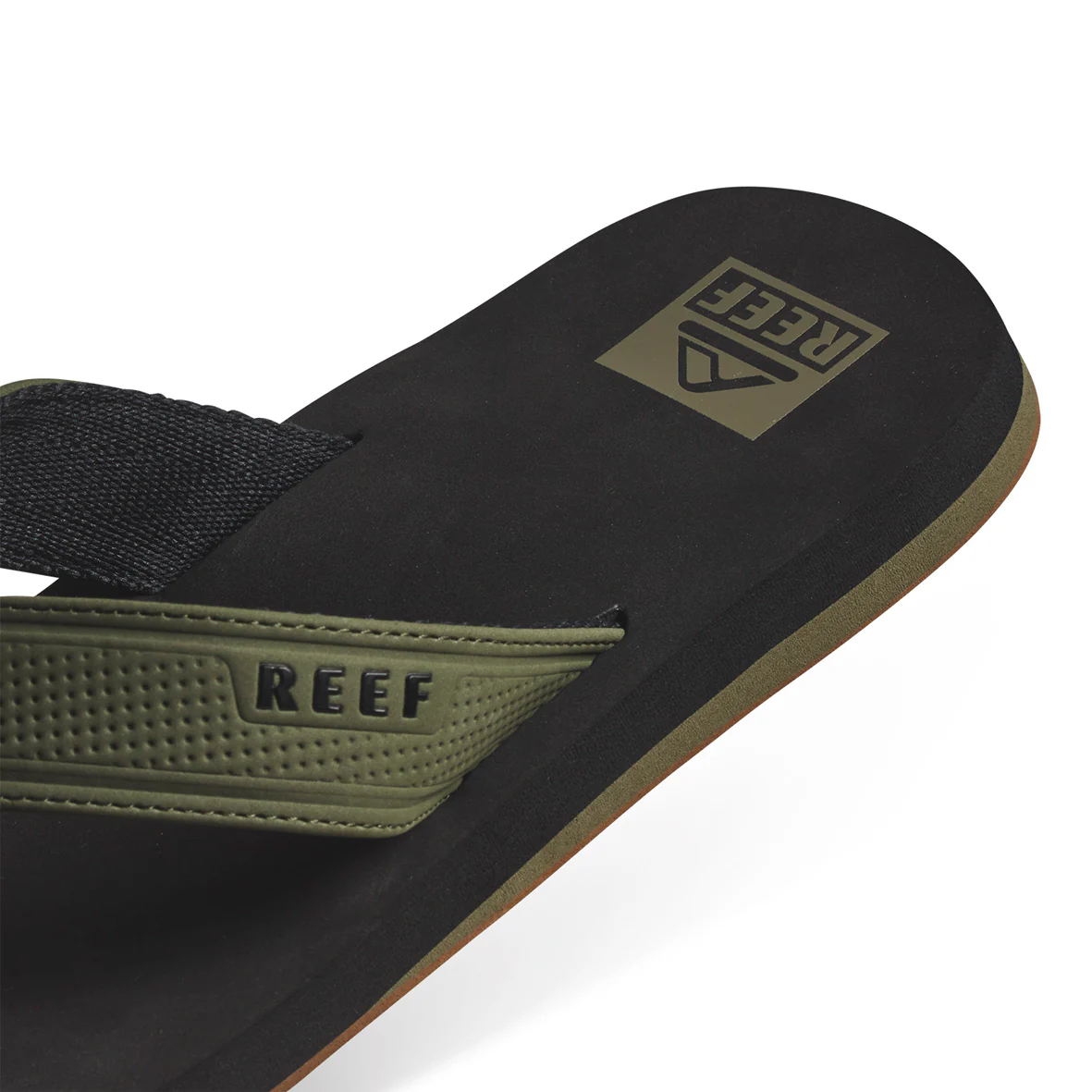 REEF MENS LAYBACK JANDAL/SANDAL - OLIVE