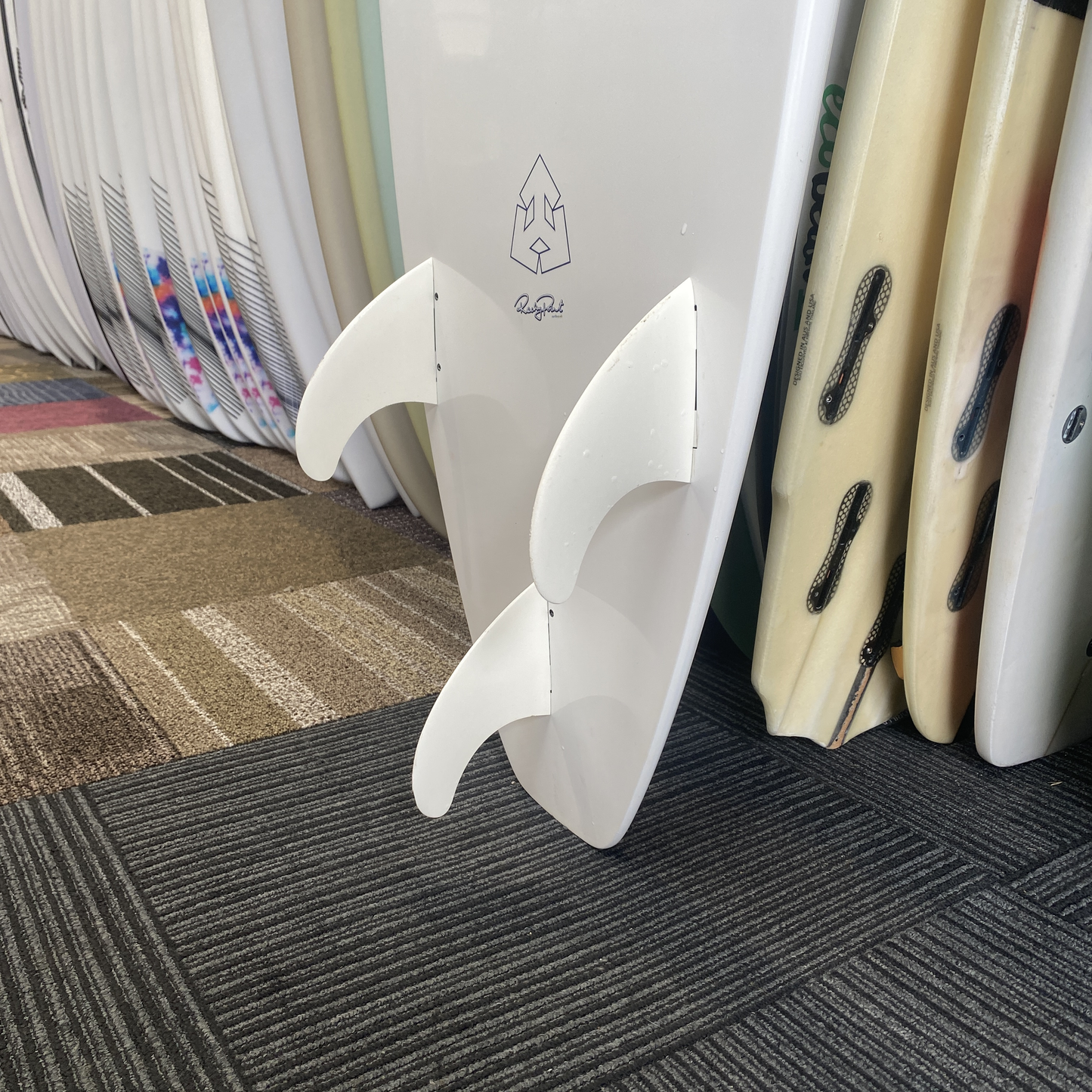 ROCKY POINT SURFBOARDS 7'4" FCS 46L