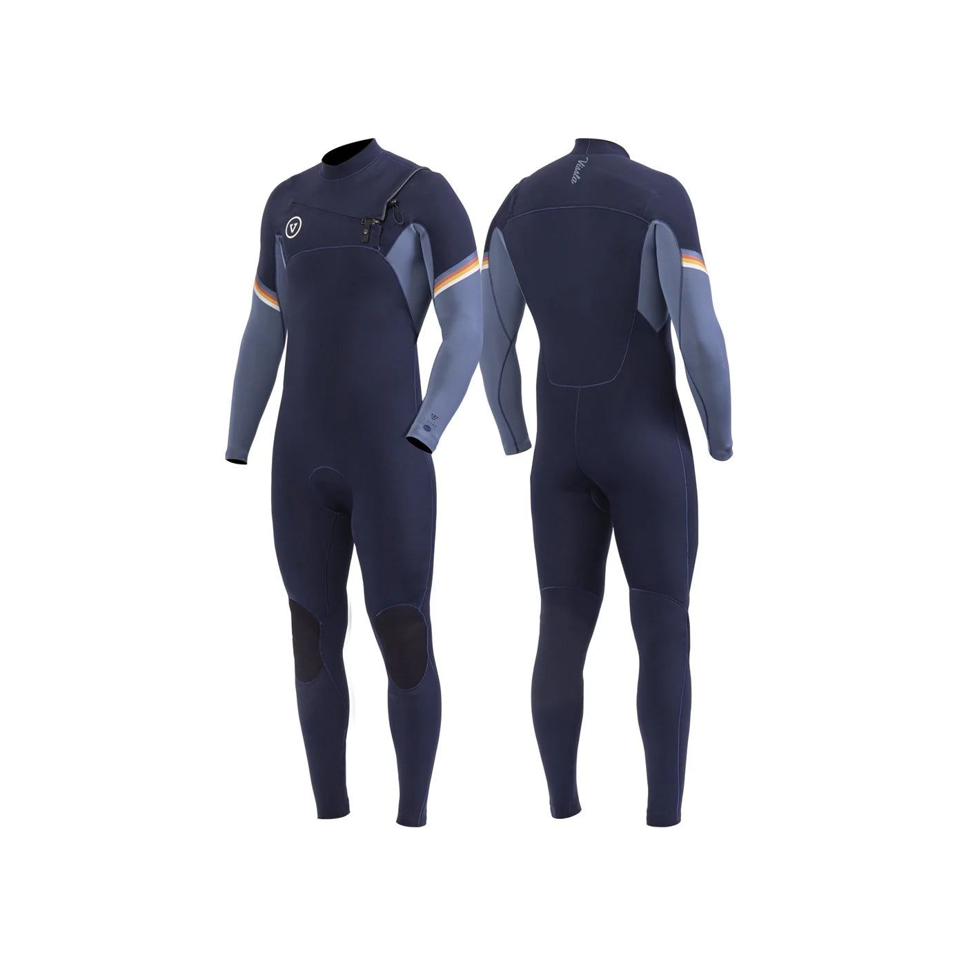 VISSLA MENS 7 SEAS RADITUDE 4/3MM CZ - DARK NAVY