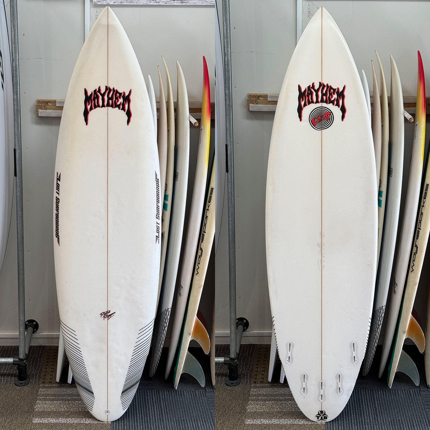 ...LOST RETRO RIPPER 6'4" FCS II 38L