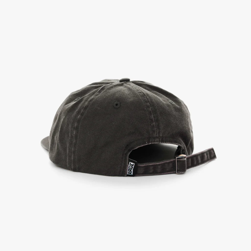 RAGE LOGO CAP - BLACK