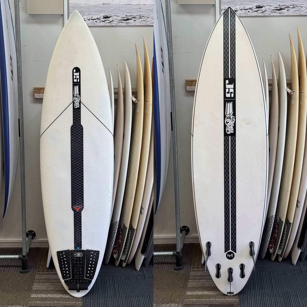 JS RAGING BULL 6'8" HYFI EPOXY FCS II 45.7L