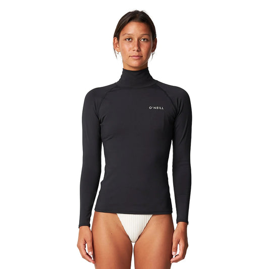 O'NEILL WMNS SALINA PREMIUM L/SL HIGH NECK RASH VEST 2025