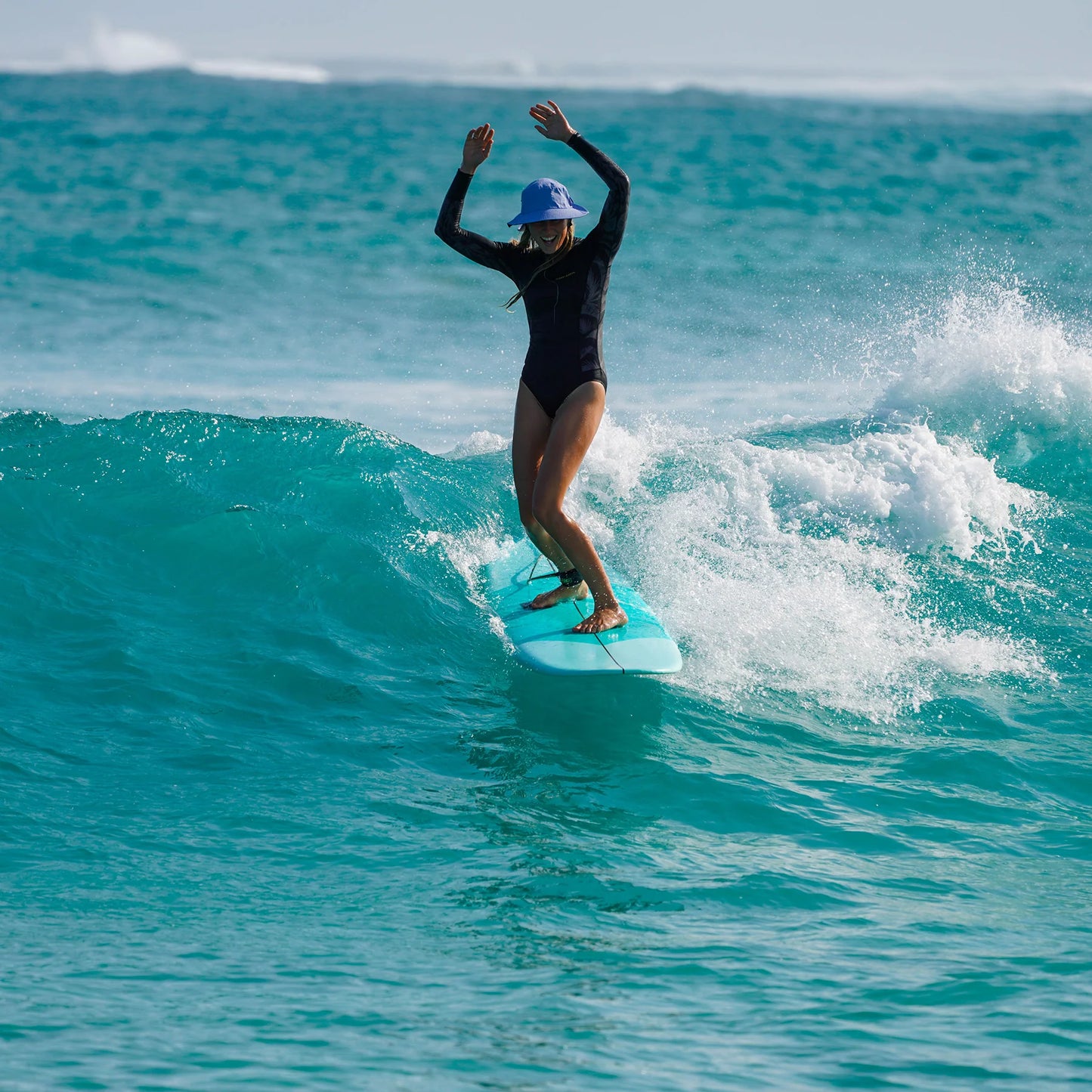 O&E CREATIVE ARMY THE GENERAL 9'6" EPOXY SOFTBOARD 92L - MULTI