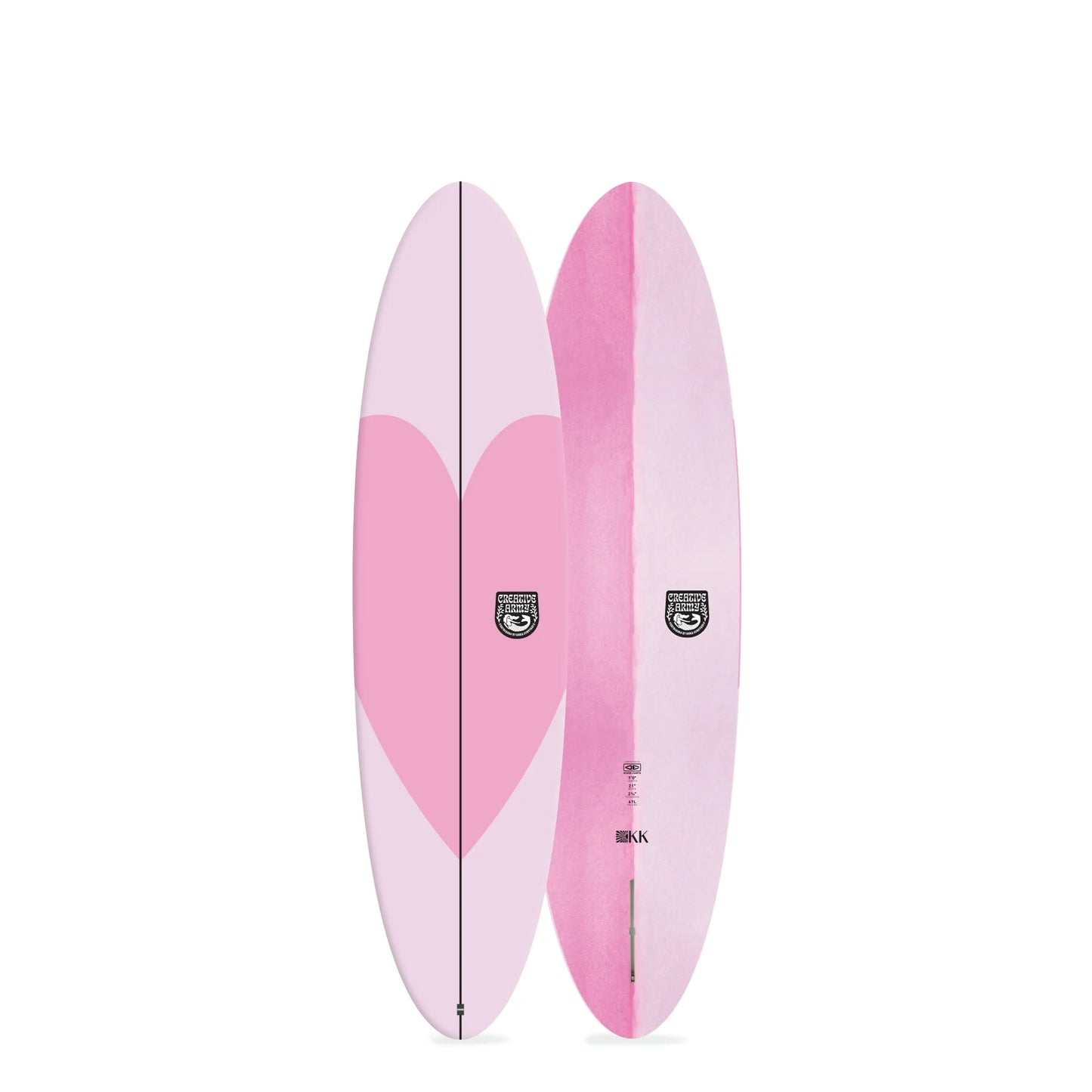 O&E KK MIDLENGTH 7'0" EPOXY SOFTBOARD 47L - PINK