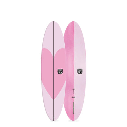 O&E KK MIDLENGTH 7'0" EPOXY SOFTBOARD 47L - PINK